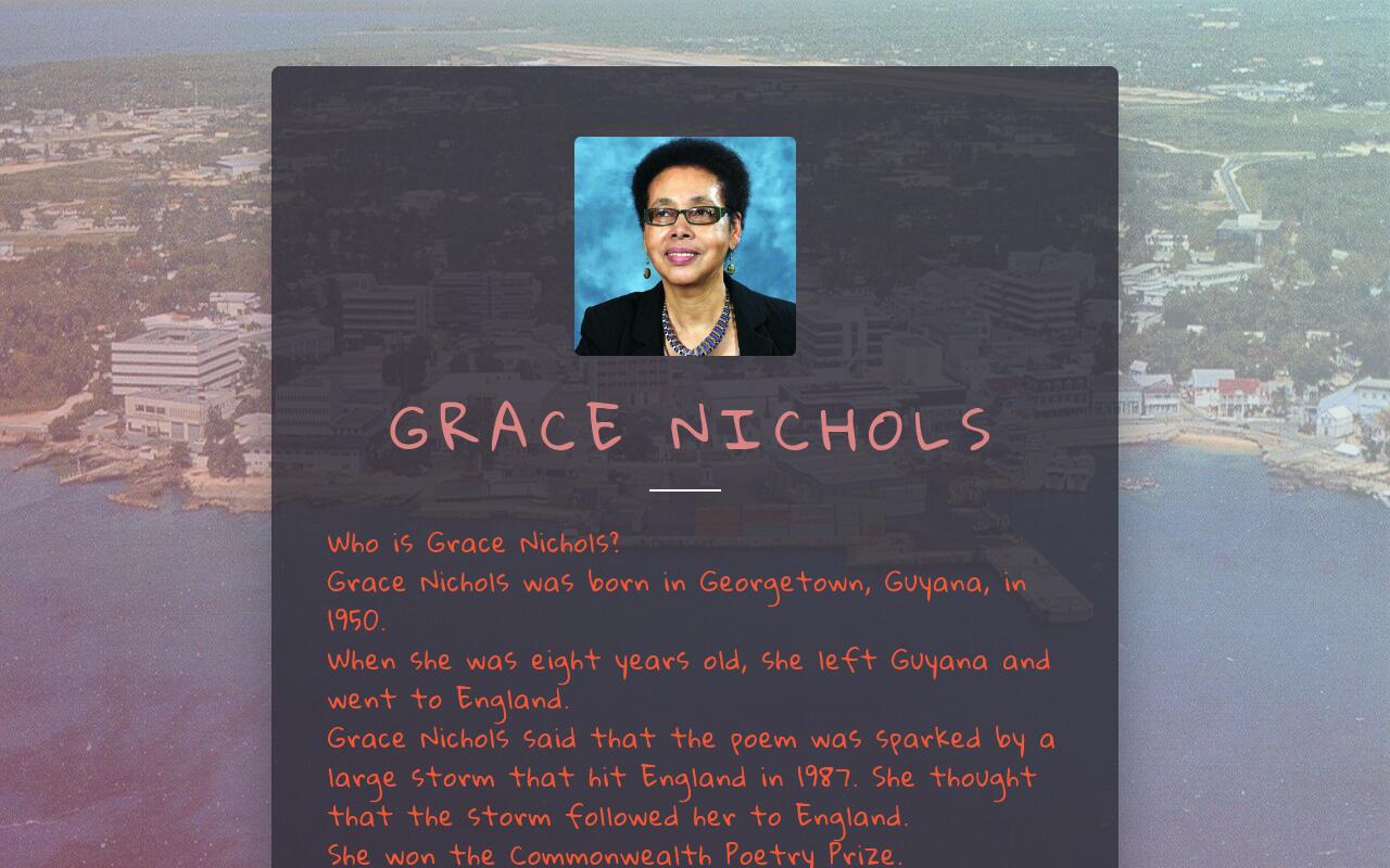 Grace Nichols